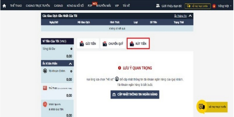 Rút Tiền N88 Nhanh Gọn, Tối Ưu Thao Tác Cho Các Bet Thủ