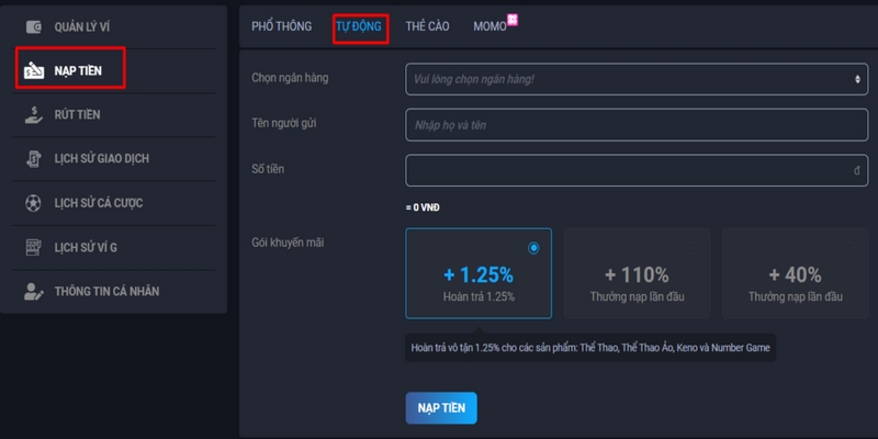 Nạp Tiền N88 Nhanh Chóng, Đơn Giản Cùng Nhiều Phương Thức